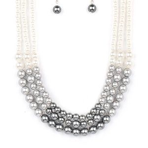 Elegant Lady In Waiting Necklace with Matching Earrings